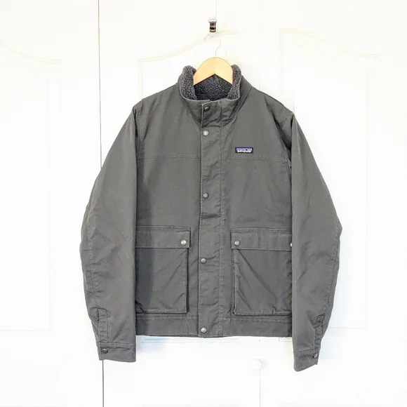NWT Patagonia Mens Maple Grove Canvas Jacket Forge Grey Size M - Picture 6 of 16